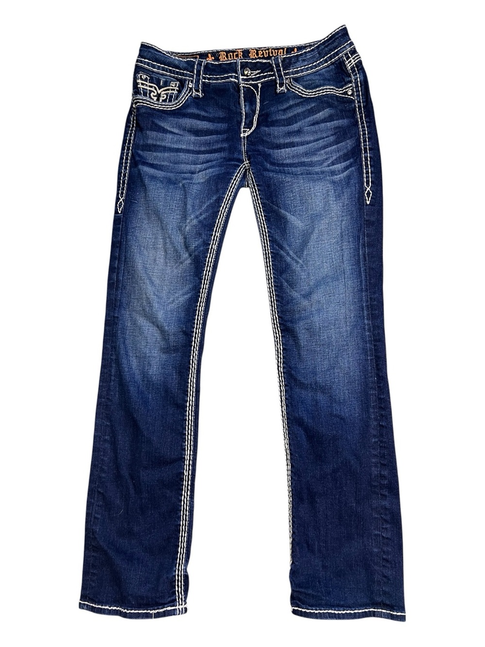 Rock Revival Kai straight leg jeans